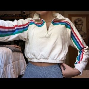 Cropped sweatshirt
